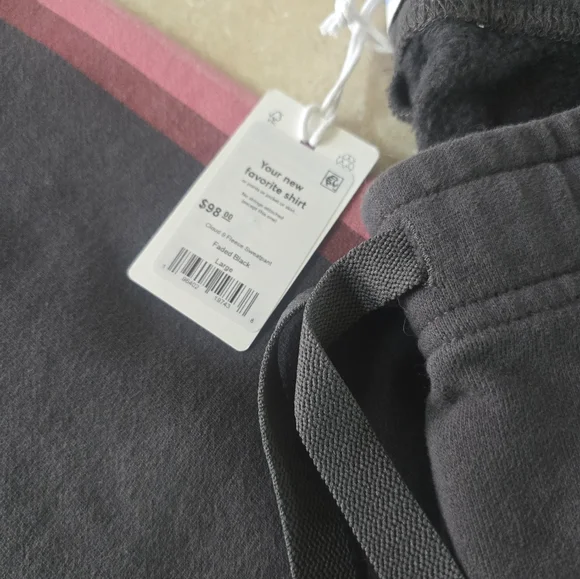 Marine Layer Cloud 9 Fleece Anytime Sweatpant Sz L - Picture 4 of 4